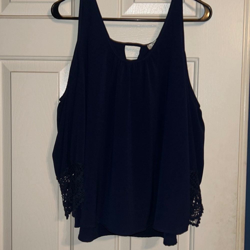 Women’s open shoulder blouse